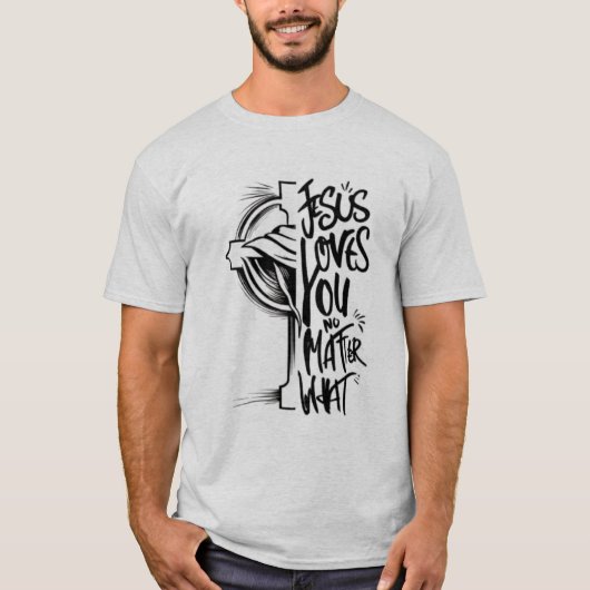 "Der Glaube Inspiriert Jesus T - Shirt Sticker - (Vorderseite)