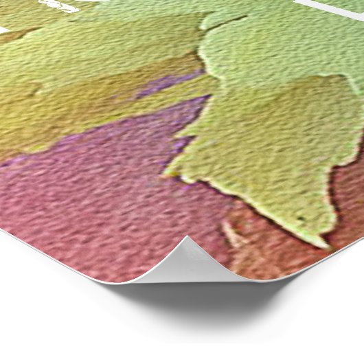 Der Glaube ist Bibelverse 11:1 Poster (Ecke)