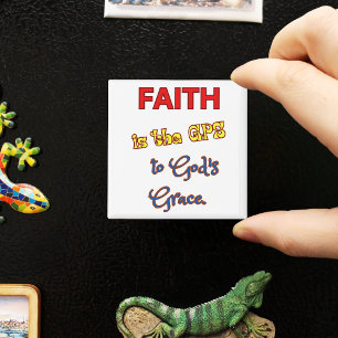 Der Glaube ist das GPS-Magnet Magnet