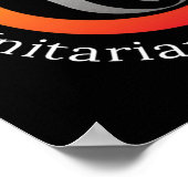 Der Glaube ist ein Aktionsbegriff für die universe Poster (Ecke)