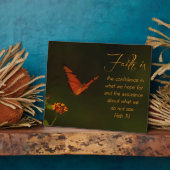 Der Glaube ist...Inspirationsskriptur Fotoplatte (Seite)