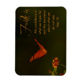 Der Glaube ist...Inspirationsskriptur Magnet (Vertikal)