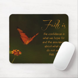 Der Glaube ist...Inspirationsskriptur Mousepad