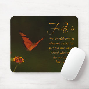 Der Glaube ist...Inspirationsskriptur Mousepad