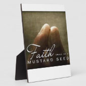 Der Glaube ist so klein wie ein Senfsaat Fotoplatte (Seite)