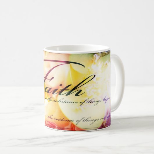 Der Glaube Kaffeetasse (VorderseiteRechts)