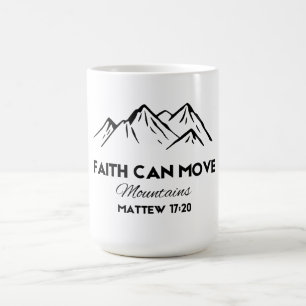 Der Glaube kann Berge bewegen Kaffeetasse