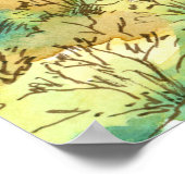 Der Glaube kann Berge kreuzen Poster (Ecke)