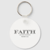 Der Glaube kann Berge umziehen Matthew 17 Schlüsselanhänger (Vorderseite)