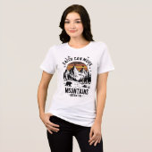 Der Glaube kann Berge versetzen Tri-Blend Shirt (Vorderseite voll)