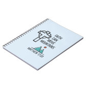 Der Glaube kann das Christliche Bibelangebot verän Notizblock (Linke Seite)