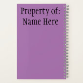 Der Glaube kann die Berge bewegen Notizblock (Rückseite)