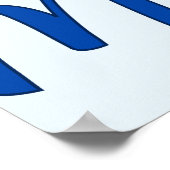 Der Glaube kann die Berge bewegen Poster (Ecke)