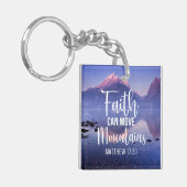 Der Glaube kann die Berge bewegen Schlüsselanhänger (Vorderseite links)