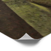 Der Glaube macht den ersten Schritt Poster (Ecke)