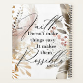 Der Glaube macht die Dinge nicht leicht Planer (Rückseite)