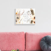 Der Glaube macht Dinge möglich Gerahmt gezogene Ca Leinwanddruck (Insitu (Wohnzimmer))