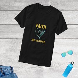 Der Glaube nicht beschämt das Evangelium T-Shirt