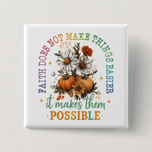 Der Glaube nicht... Button (Vorderseite)