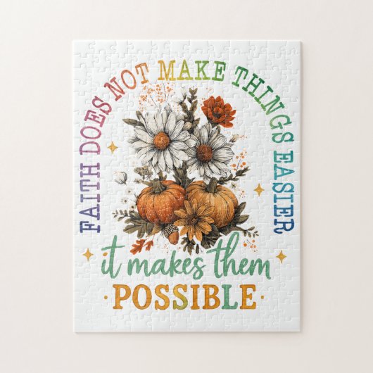 Der Glaube nicht... Puzzle (Vertikal)