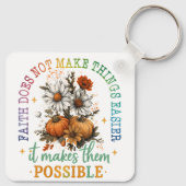 Der Glaube nicht... Schlüsselanhänger (Rückseite)