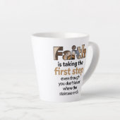 "Der Glaube nimmt den ersten Schritt.." Grafik (1. Milchtasse (Rechte Ecke)