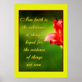 Der Glaube Poster (Vorne)