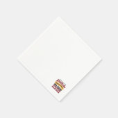 Der Glaube und die Dankbarkeit von Kunstwerken - C Serviette (Ecke)