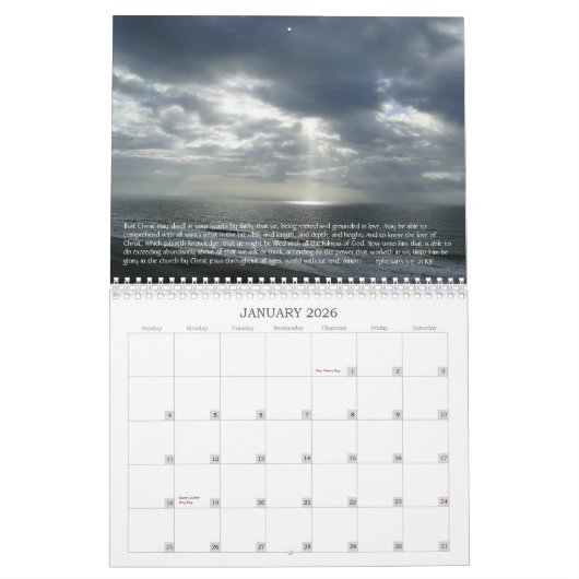 Der Glaube und sein Inspirationskalender Kalender (Jan 2026)