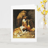 Der Glaube von Bernhardiner Karte (Gelbe Blume)