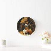 Der Glaube von Bernhardiner Runde Wanduhr (Zuhause)