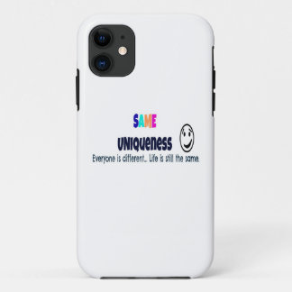 Der gleiche Einzigartigkeit iPhone 5 Fall 11 Hülle