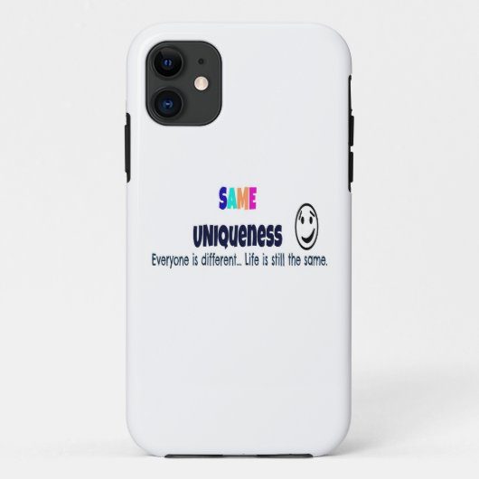 Der gleiche Einzigartigkeit iPhone 5 Fall Case-Mate iPhone Hülle (Rückseite)
