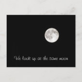 Der gleiche Mond Postkarte (Vorderseite)