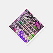 Der gleiche Mond verschiedene Welten farbenfrohe G Serviette (Ecke)