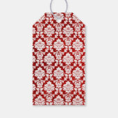 Der Glitzer Damask Las Vegas Wedding Collection Geschenkanhänger (Rückseite)