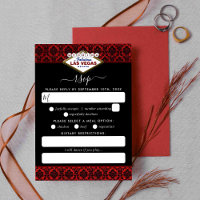 Der Glitzer Damask Las Vegas Wedding Collection