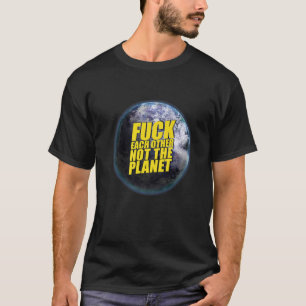 Der globale Kampf gegen den Klimawandel rettet den T-Shirt