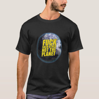 Der globale Kampf gegen den Klimawandel rettet den T-Shirt