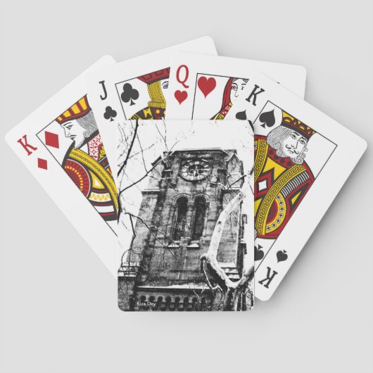 "Der Glockenturm" Spielkarten (Rückseite)