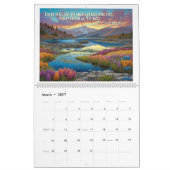 Der Glory Site Bibelvers 12-Monatskalender Kalender (Mär 2027)