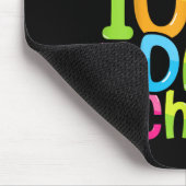 Der glückliche 100. Schullehrertag Kinder 100 Tage Mousepad (Ecke)