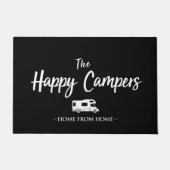 Der glückliche Campers Doat Fußmatte (Vorderseite)