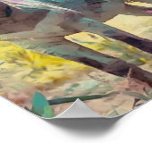 Der glückliche Donkey Poster (Ecke)