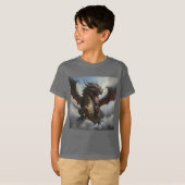 Der glückliche Drache T-Shirt (Vorne ganz)