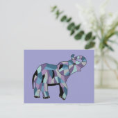 Der glückliche Elefant Postkarte (Stehend Vorderseite)
