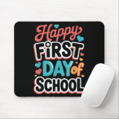 Der glückliche erste Schullehrertag Mousepad (Mit Mouse)