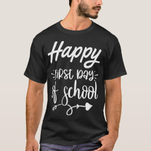 Der glückliche erste Schultag T-Shirt