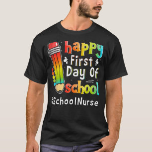Der glückliche erste Tag der Krankenpflegerpfeife  T-Shirt