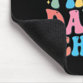 Der glückliche erste Tag der Lehrermädchen zurück Mousepad (Ecke)